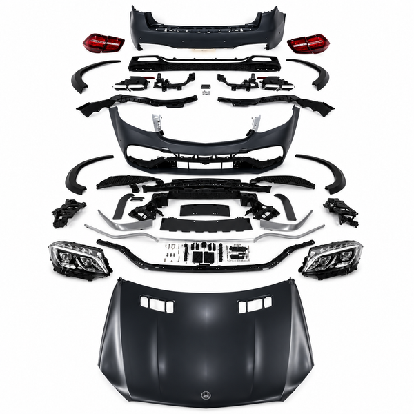 Body Kit Mercedes GLS 63 W166 Chrome without lights