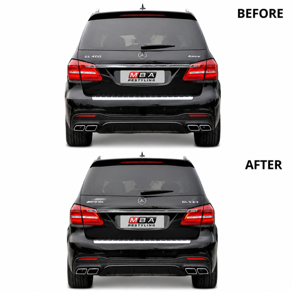 Body Kit Mercedes GLS 63 W166 Chrome without lights