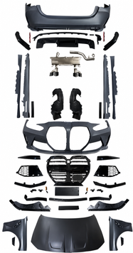 Полный обвес M4-look G82 для BMW G22 i70-83c фото
