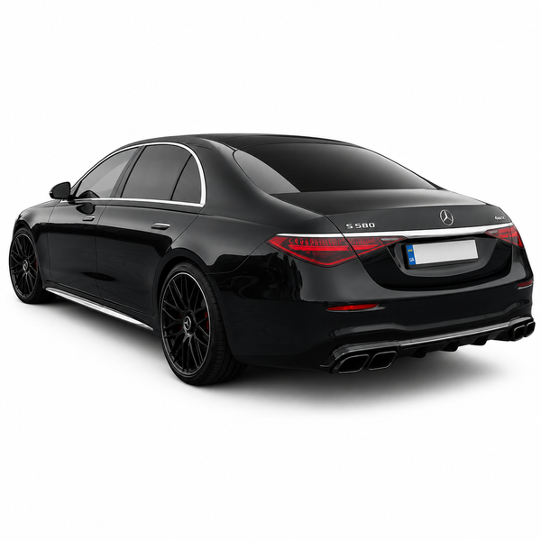 Обвес Mercedes-Benz W223 в стиле S63 AMG BLACK tg4-677 фото