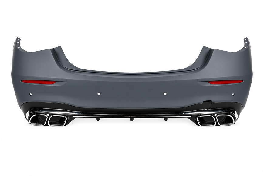 Обвес Mercedes-Benz W223 в стиле S63 AMG BLACK tg4-677 фото