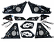 Сітки на динаміки FULL SET Silver для BMW G60 / G61 та M5 G90 / G99 2023-2025 g60-001 фото 2
