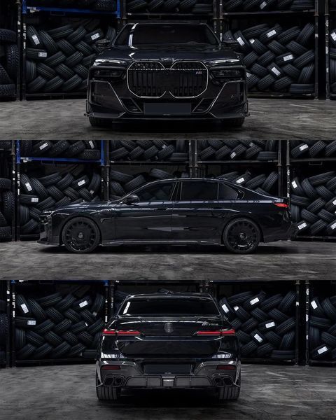 Обвіс для BMW G70 у стилі MNSR-Style Carbon 871-310 фото