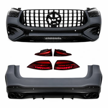 GLE53 AMG LCI Style Body Kit for Mercedes-Benz GLE-Class W167 2018-2023