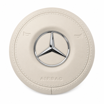 Подушка безпеки Mercedes AMG біла шкіра 5aa-368 фото