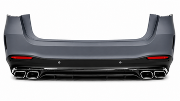 Rear Bumper GLE 63 AMG for Mercedes-Benz GLE V167 with diffuser