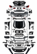 Complete body kit for BMW F02 in G12 style