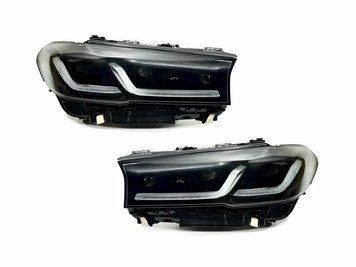 Фари Shadow Line LED LCI 2020+ для BMW G30 LCI 0b0-9c5 фото
