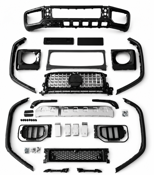 Комплект рестайлінгу W465 для Mercedes-Benz G-Class G500 / G63 W463 / W463A / W464 1b3-6i7 фото