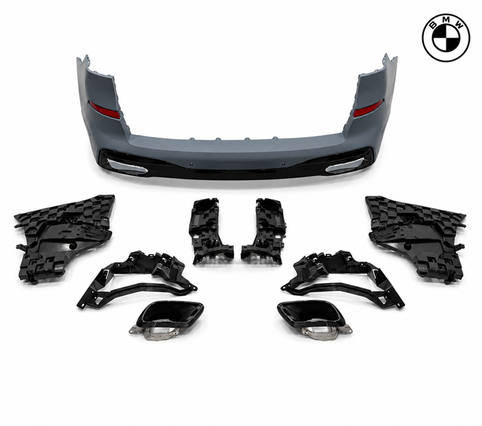 Обвіс для BMW X7 G07 (2018&ndash;2022) в стиле M-tech 76a-0b4 фото