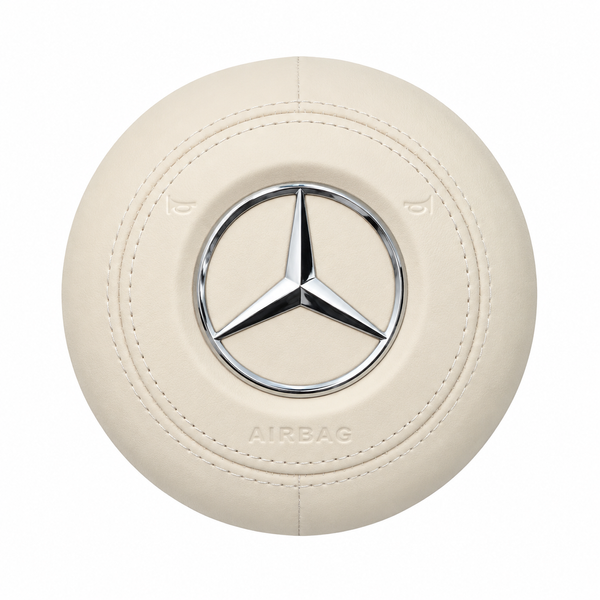 Руль Mercedes AMG кожа белая c62-40i фото