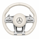 Руль Mercedes AMG кожа белая c62-40i фото 1