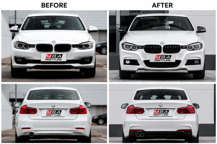 Body kit for BMW 4 Series F36 (2013&ndash;2020) in M-tech / M-performance style