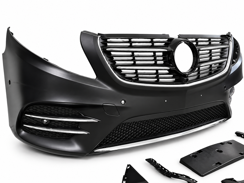 Обвіс у стилі AMG для Mercedes-Benz V-Class / Vito / Metris W447 2014&ndash;2023 MB-W447-AMG-FR-KIT фото
