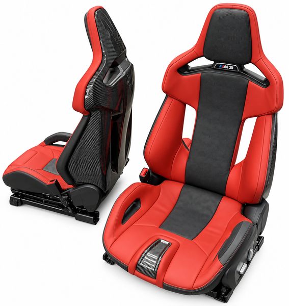 Оригинальные карбоновые ковшеобразные сиденья BMW M2 M3 M4 M5 M6 X3M X4M X5M X6M 000-012 фото