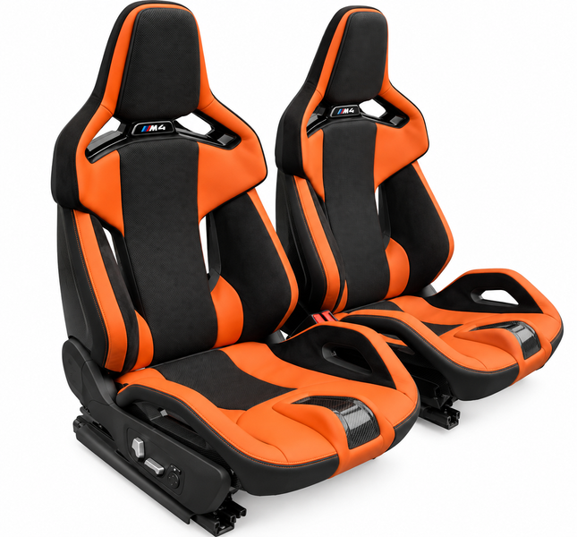 Оригинальные карбоновые ковшеобразные сиденья BMW M2 M3 M4 M5 M6 X3M X4M X5M X6M 000-012 фото