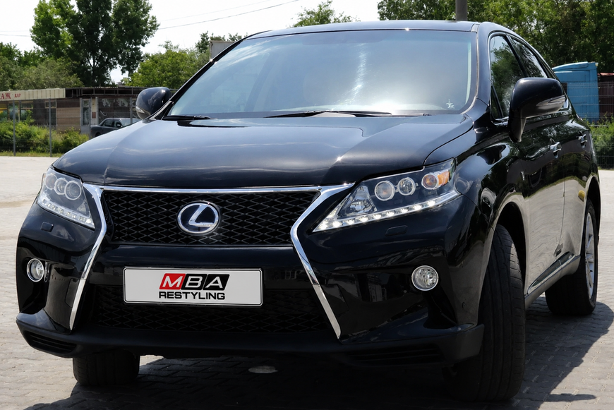 Обвіс для автомобіля Lexus RX350 2010-2015 в стилі TRD F-Sport 2016+ 677-55c фото