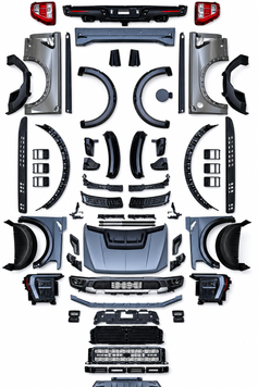Обвіс для Ford F150 в стилі Ford Raptor 21+ 1bb-726 фото