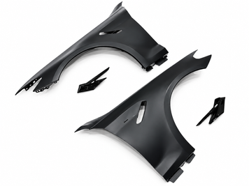 Передні крила в стилі M5 для BMW 5 Series G30 / G31 2016&ndash;2023 BMW-G30G31-M5-FND-2PC фото