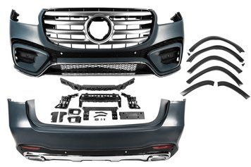 Обвіс Mercedes GLS X167 у стилі GLS450 2025 667-599 фото