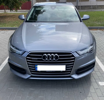 Обвіс для AUDI A6 S6 C7 2015 в стилі AUDI A6 S6 C8 2018+ 531-a82 фото