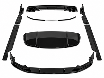 M-Performance Style Body Kit for BMW X1 U11/U12 2022+ Gloss Black