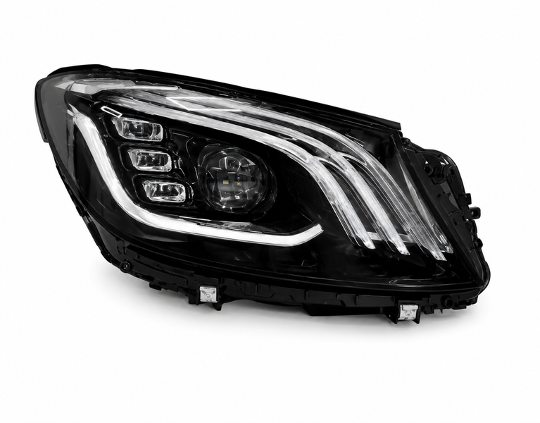 Комплект передніх фар 2018+ для Mercedes W222 220-172 фото