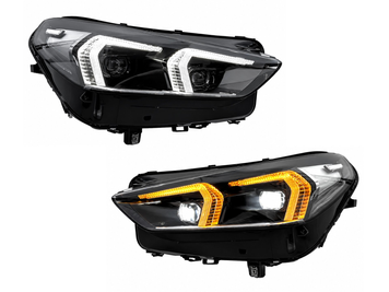 Передние LED-фары BMW X1 / iX1 U11/U12 2023+ с блоками (2 шт.) BMW-U11U12-LED-HL-2PC фото