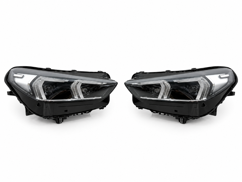 Передние LED-фары BMW X1 / iX1 U11/U12 2023+ с блоками (2 шт.) BMW-U11U12-LED-HL-2PC фото