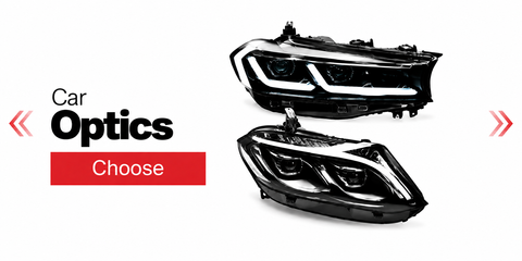 Automotive optics headlights and taillights for cars | MBA restyling