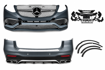 Body Kit for Mercedes GLE X166 AMG 63 Style