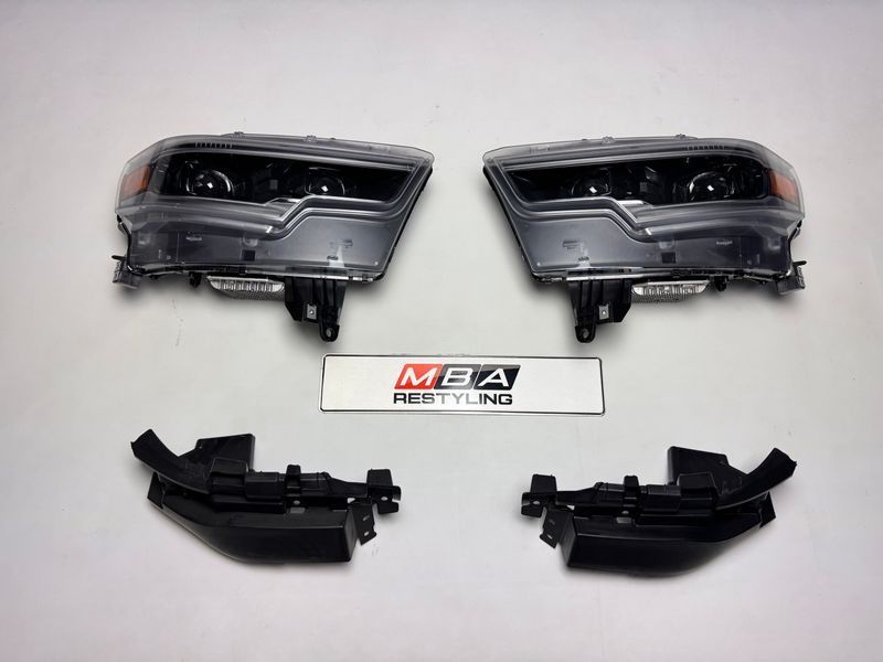 Обвіс для Dodge RAM 1500 2009-2018 в стилі Dodge RAM TRX 2022+ copy_04i-i53 фото